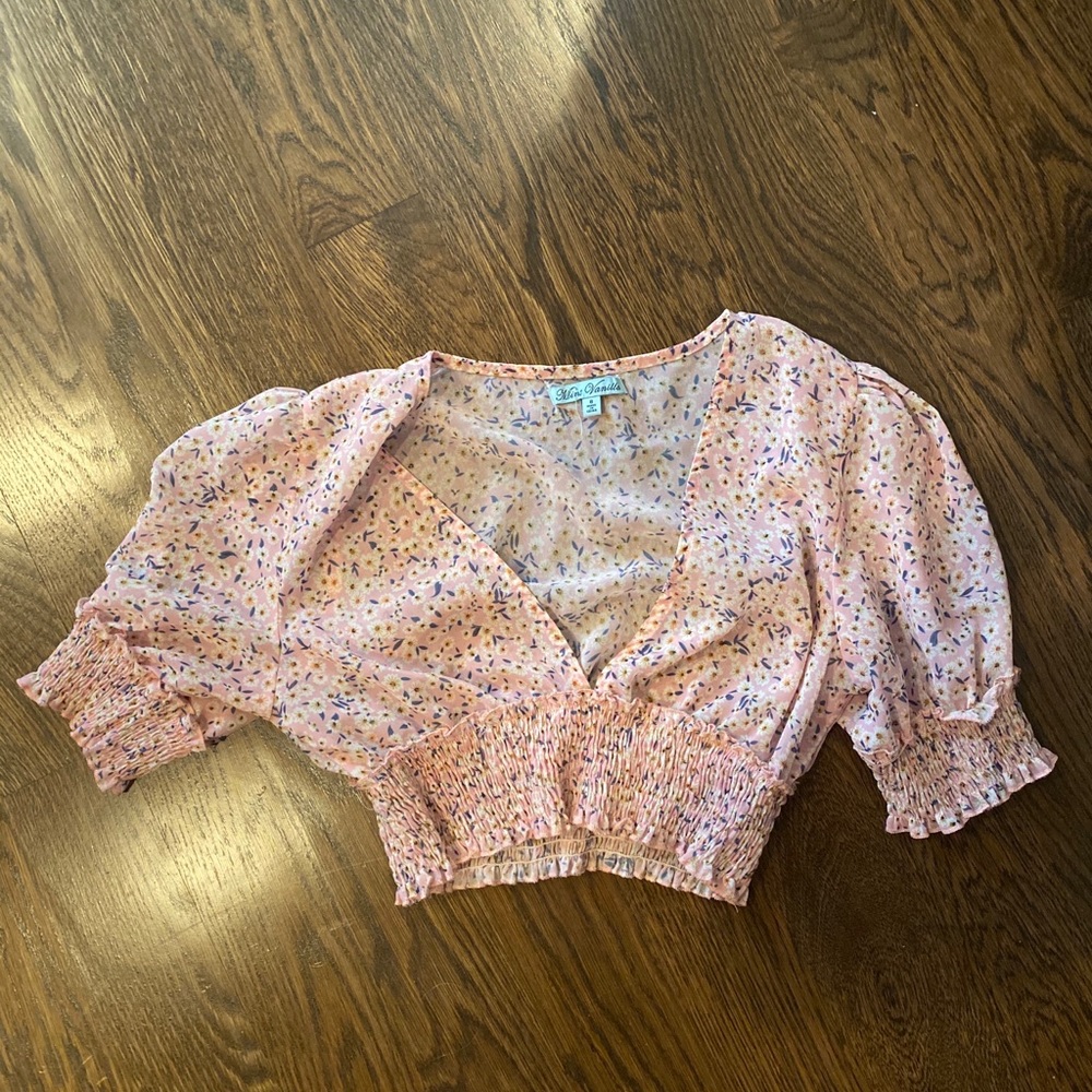 Princess Polly Floral Crop Top